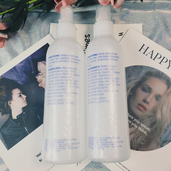 4 bottles of Nu Skin NaPCA moisture mist + 1 DERMATIC EFFECTS 10 POUCHES - Picture 4 of 8